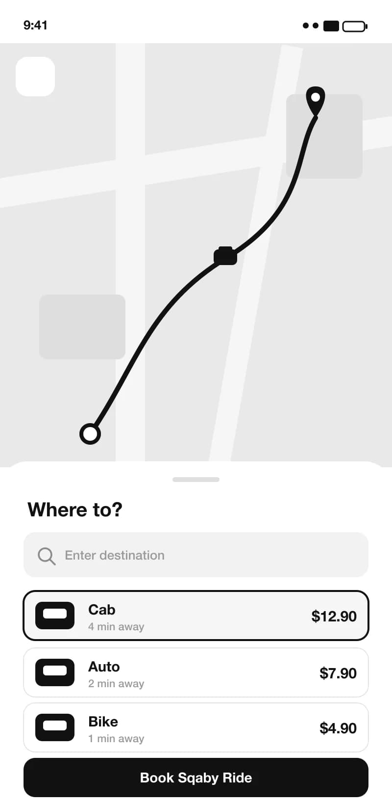 Sqaby Ride app