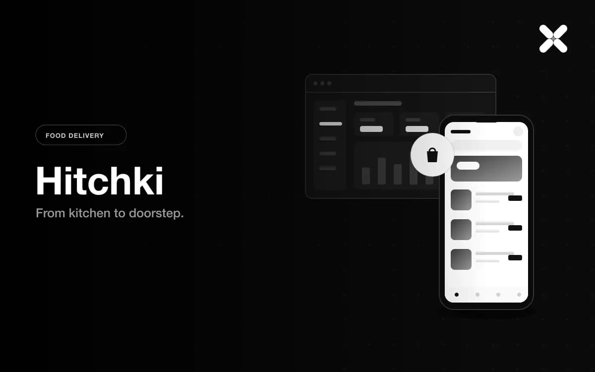 Hitchki — Food Delivery project by Sqaby