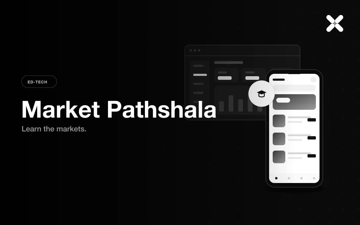 Market Pathshala — Ed-tech project by Sqaby