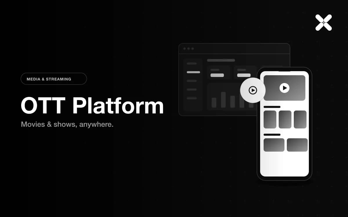 OTT Platform — Media & Streaming project by Sqaby