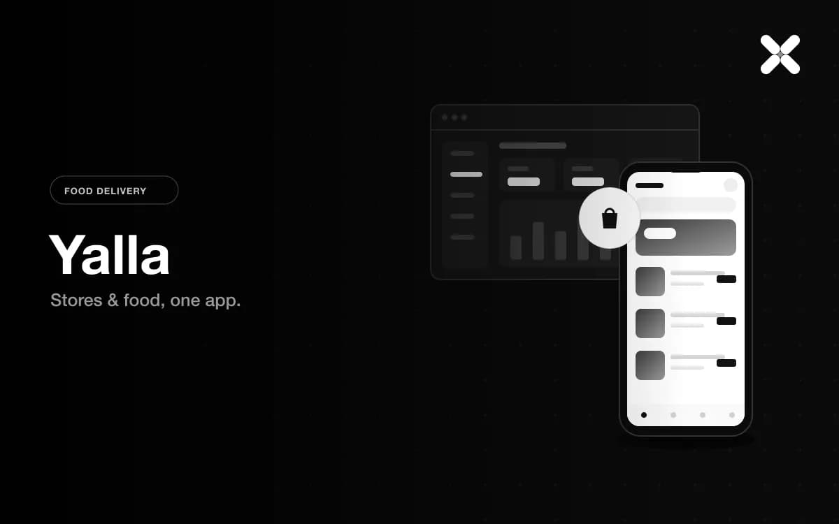 Yalla — Food Delivery project by Sqaby